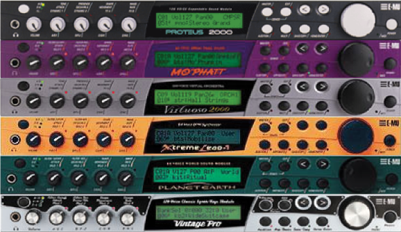 米国のDigital Sound Factory社の「E-MU Proteus Rack」: 無料