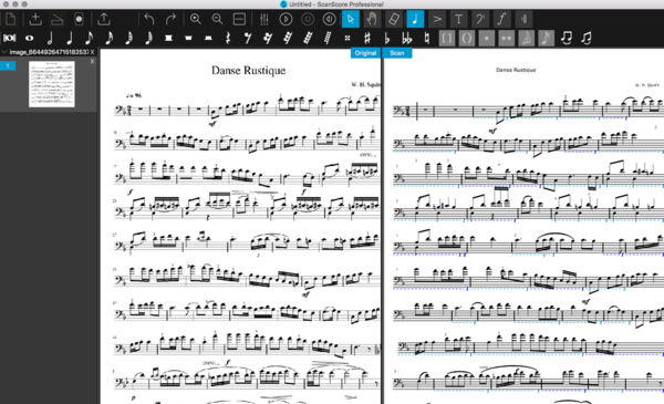 ドイツのLugert Publishing社の「ScanScore 2」: 楽譜をスキャンし