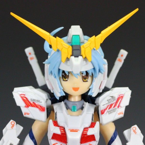 AGP アーマーガールズプロジェクト MS少女 ユニコーンガンダム : 5分で