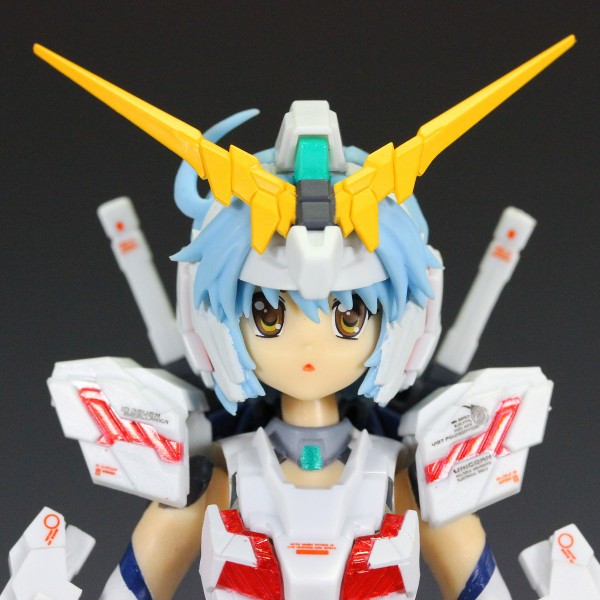 AGP アーマーガールズプロジェクト MS少女 ユニコーンガンダム : 5分で
