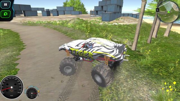 オープンワールドの島で自由に走り回るドライブゲーム Island Monster Offroad やったぜゲームズ