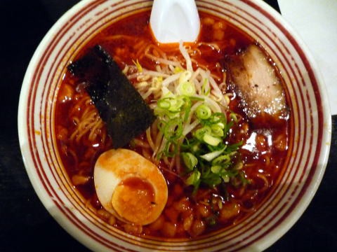 廣島つけ麺本舗 ばくだん屋 広島駅新幹線口駅 うま辛味噌らーめん なんとなくな毎日 兵庫 豊岡 但馬ネタ