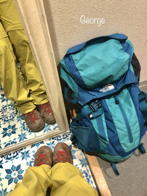 ノースフェイスのお気に入りtシャツで登山コーデ Le Style George