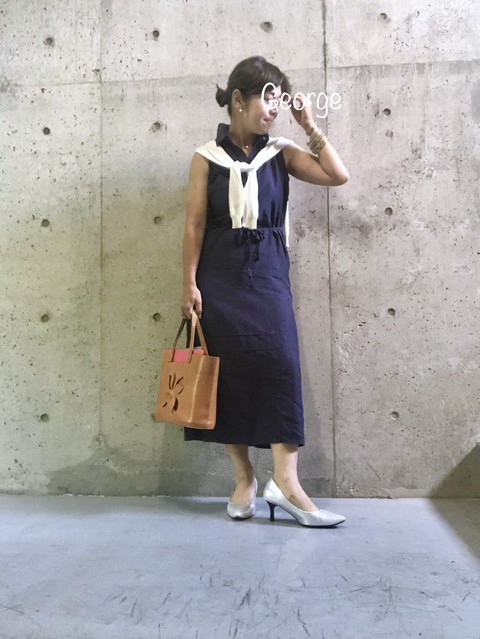 Gio Sportのワンピース 古着をきれいに着るコーデ Le Style George