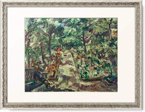 ロヴィス・コリント： 樫の木｜印象派風筆致で描くドイツ表現主義的な