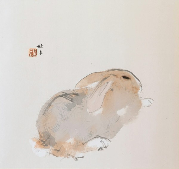 竹内栖鳳： うさぎ : クラシック音楽とアート
