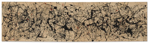 ジャクソン・ポロックの絵画が抽象表現主義の最高額で落札