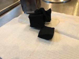 ビールの空き缶でチャークロスづくり 週末camper R Papa
