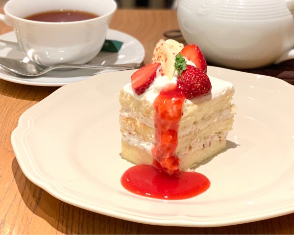 アフタヌーンティールームで美味しいかわいいショートケーキ そんな毎日 こんな毎日 Powered By ライブドアブログ