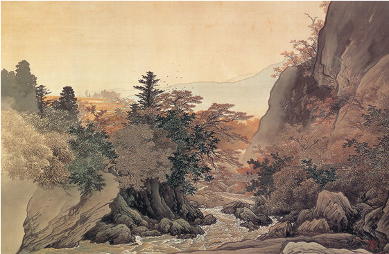 近代日本の風景画」展 〜横山大観と富士を中心に〜講談社野間記念館（3