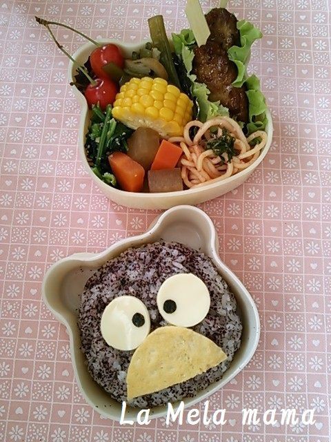 キャラ弁 コバトン La Mela Mamaのお弁当日記