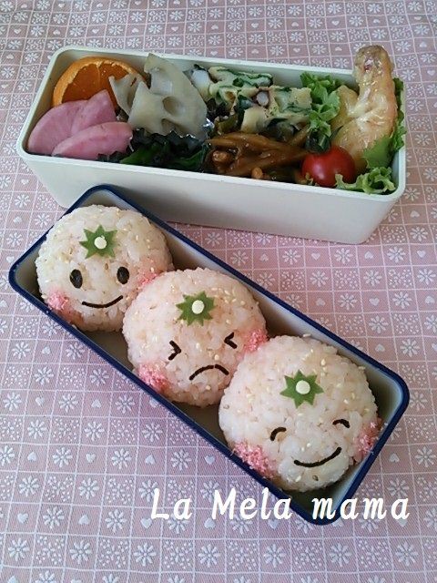 デコ弁 みかん La Mela Mamaのお弁当日記
