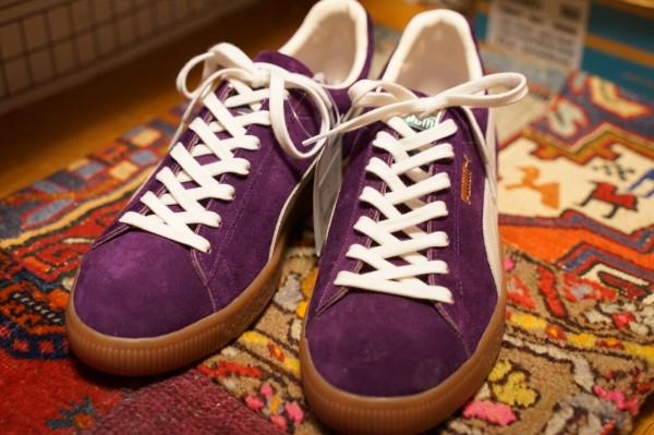 レビュー】ビリーズ×プーマ スエード MIJ グレープワインのスエードの