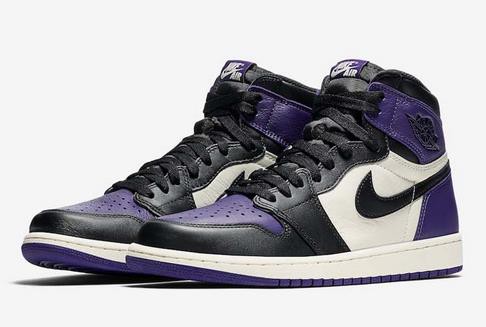 NIKE AIR JORDAN 1 RETRO HIGH OG COURT PURPLE : ああ、好きに走れば