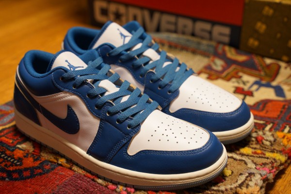 ★ナイキ★ Air Jordan 1 Low SE Black&Industrial Blue 関送込 ☆ナイキ☆ Air Jordan 1 Low SE Black&Industrial Blue 関送込