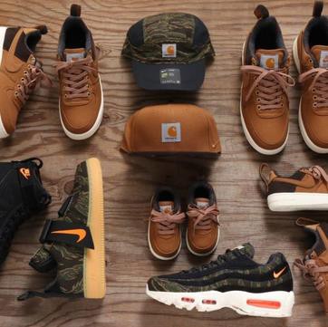 CARHARTT WIP x NIKE AIR FORCE1 UTILITY LOW : ああ、好きに走れば 