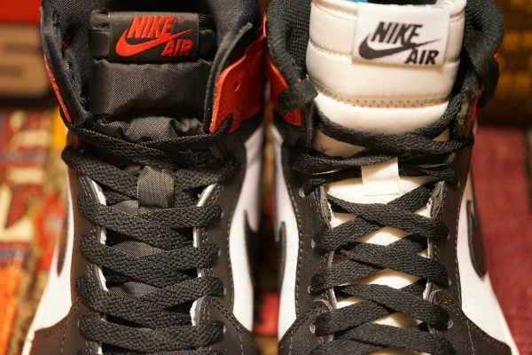 また値下げ！94年復刻Nikeエアジョーダン1つま黒カスタム　サイズ8 ボロ また値下げ！94年復刻Nikeエアジョーダン1つま黒カスタム サイズ