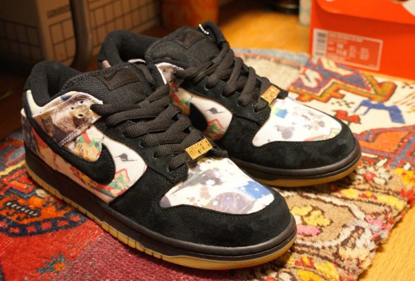 試着なし US9 Supreme Nike SB Dunk Low ラメルジー Size 9.5 - Nike SB Dunk Low x Supreme Rammellzee | eBay