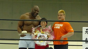 ケンドー カシンがサプライズ登場したigf元気祭り14最終戦7 27青森大会 見たくない奴は見に来るな