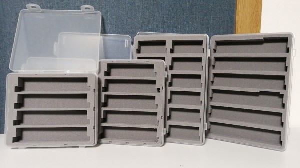 100均のケースにNゲージを収納 : 100均のケースにNゲージを収納する Nshell