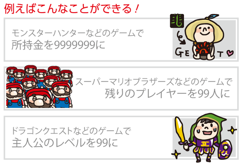 ニンテンドー3ds改造ツール Cyber セーブエディターsaveeditorのレビュー 使い方お伝え Ace3dsproのblog