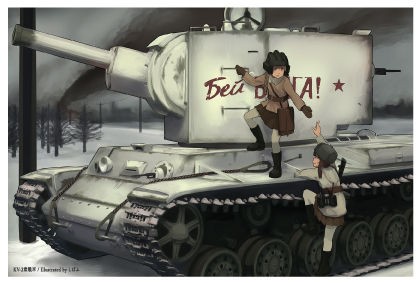 ガルパン World Of Tanks で あのシーン を再現 そして海楽フェスタではコラボイラスト しばふ先生ポスカが貰える体験会を開催 あんこうニュース