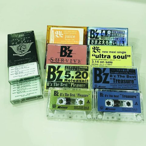 B'z 30th Special】《プロモーション用・カセットテープ》#30th