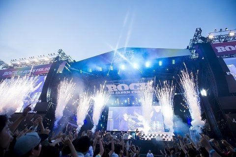 B'z　ROCK IN JAPAN 2017 B'z at ROCK IN JAPAN FESTIVAL 2017】8月5日(土)ヘッドライナー