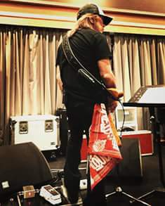 The Voyage”Tour Rehearsal 11. 松本さん 後ろ姿 LOUDNESS