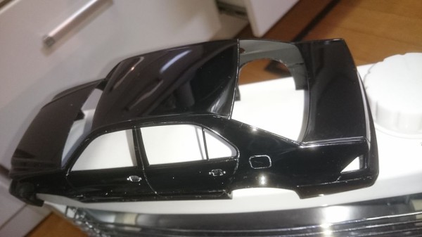 セルシオ塗り塗り からの 鏡面仕上げ プラモデル作製 色々作製blog