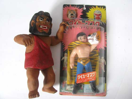 獣人ゴリラマンvsタイガーマスク（スタンダード、ミドル、ミニサイズ