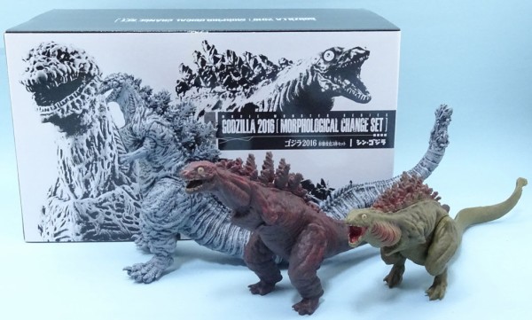 シン・ゴジラ 2016 形態変化3セット（BANDAI／MOVIE MONSTER SERIES