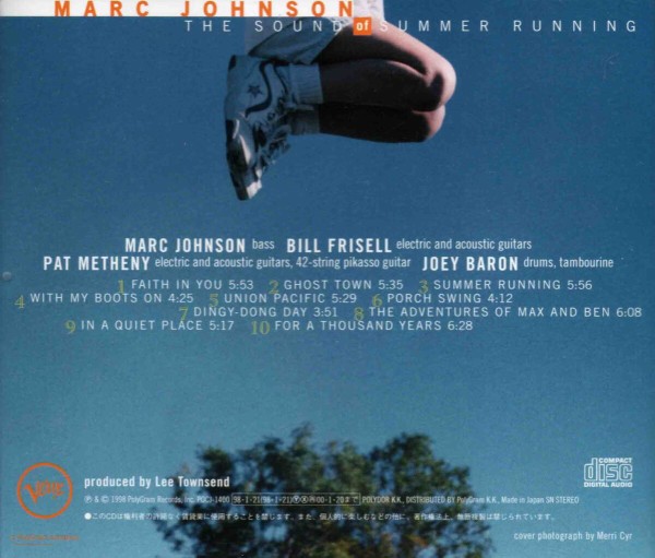 名盤CDレビュー] マーク・ジョンソン ／ ザ・サウンド・オブ・サマー 【廃盤 新品未開封】マーク・ジョンソン『ザ・サウンド・オブ・サマー・ランニング』