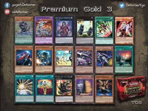 遊戯王 収録カード情報 海外版 ゴールドパック Premium Gold ダンテ 幽鬼うさぎ など 遊戯王ocg相場 最新情報