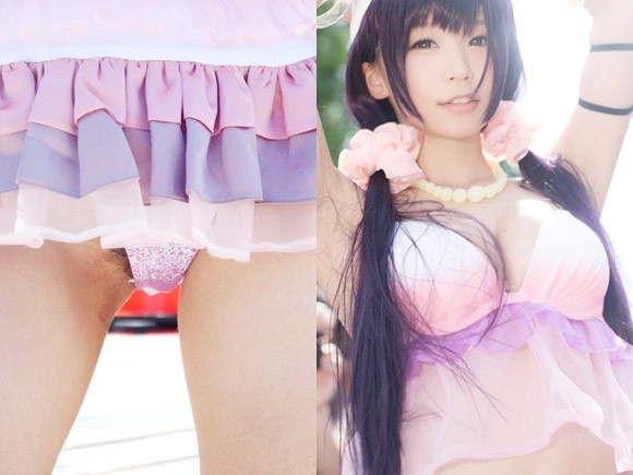 医療コミケ　エロ コミケのエロコスまとめ 超美少女レイヤーのマン毛がハミ出るという最高のハプニングが…！ : 画像ナビ!