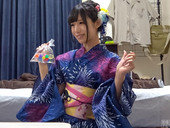 ストア アイドル級の激カワ美少女jdの浴衣の胸