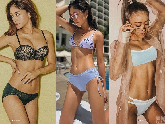 抜ける　下着　美少女 みちょぱ インスタにアップした水着＆下着写真 : 画像ナビ!