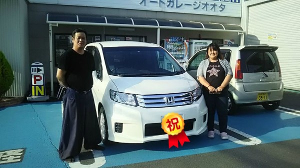 ホンダ フリードスパイク 納車 オートガレージオオタのスタッフブログ