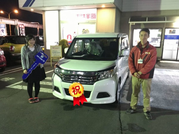 祝 スズキ ソリオ納車 オートガレージオオタのスタッフブログ 祝 スズキ ソリオ納車 オートガレージオオタのスタッフブログ