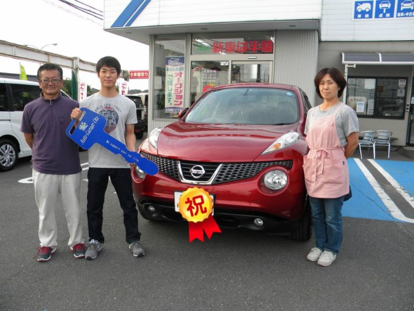 祝 ニッサン ジューク 納車 オートガレージオオタのスタッフブログ