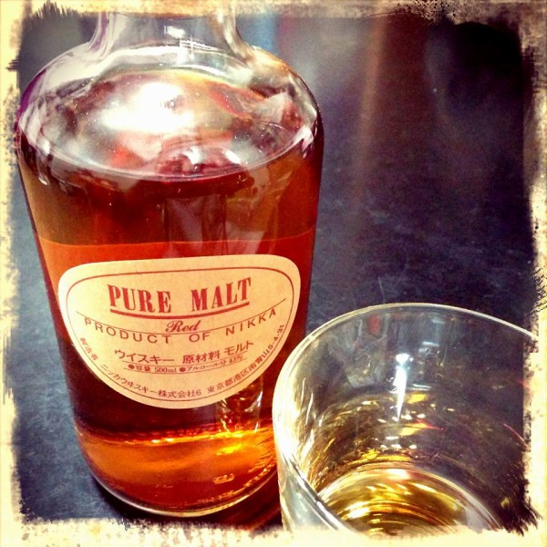 ニッカ ピュアモルト レッド 葉桜悟郎のアジモノzanmai