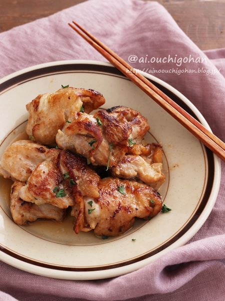 ポリ袋でもんで焼くだけ 鶏の梅マヨ照り焼き その他鶏肉だけレシピ３選 あいのおうちごはん Powered By ライブドアブログ