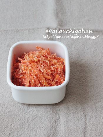 作り置きにおすすめ にんじんのめんたいバター炒め あいのおうちごはん Powered By ライブドアブログ 作り置きにおすすめ にんじんのめんたいバター炒め あいのおうちごはん Powered By ライブドアブログ