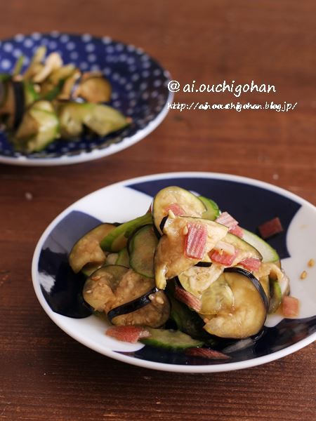 食べたい時に作る即席お漬物 香味野菜を入れて夏に食べたいきゅうりとなすの浅漬け あいのおうちごはん Powered By ライブドアブログ