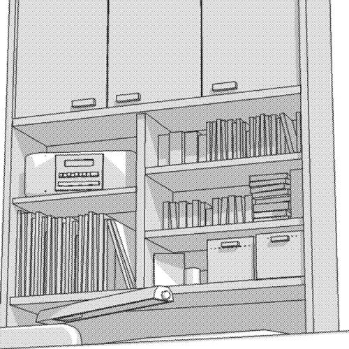 無料漫画背景素材３Dモデリング・・・今はというと・・・ : 漫画資料 