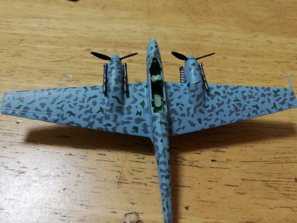1/144リビルド完成品】メッサーシュミット でけ Bf110G-4