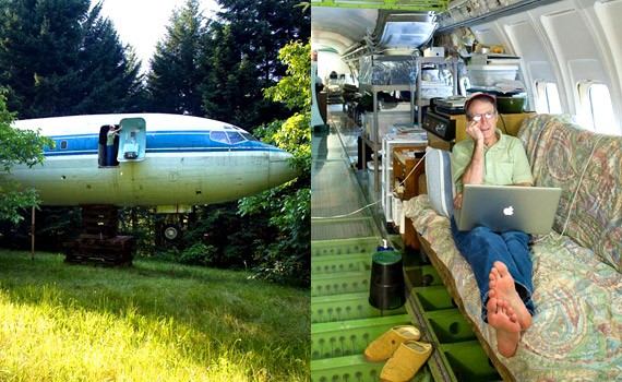 マイホームは飛行機 ボーイング727型旅客機を個人購入し 自宅兼事務所に大改造 写真11枚 Aviation Data Focus