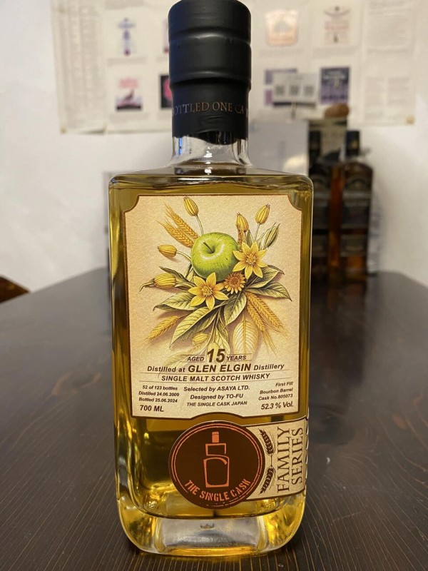 グレンエルギン2009 15yo/ザ シングルキャスクfor ASAYA : BAR Te