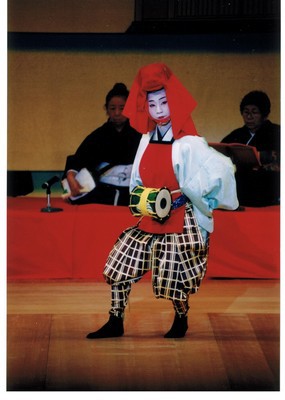 日本舞踊衣装　越後獅子 越後獅子 : 日本舞踊家 赤堀登紅