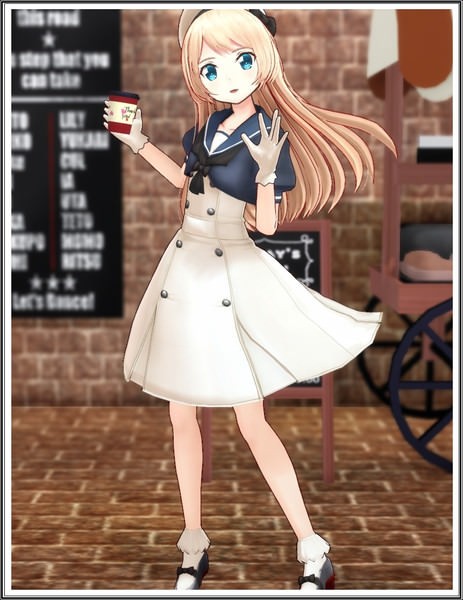 艦これ ジャーヴィスのmmdやばない あ艦これ 艦隊これくしょんまとめブログ